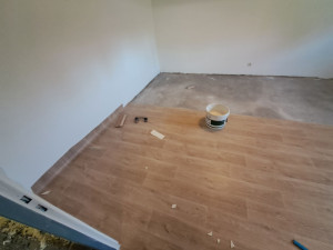 Photo de galerie - Pose de parquet - Revêtement de sol