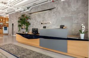 Photo de galerie - Création banque d'accueil 