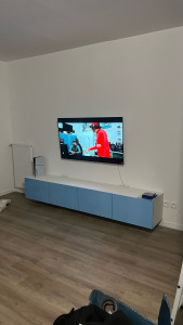 Photo de galerie - Fixation TV et meuble tv 