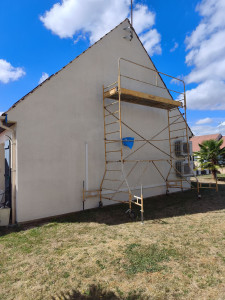 Photo de galerie - Ravalement deux couches fini