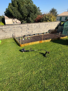 Photo de galerie - Tonte pelouse aménagement de jardin 