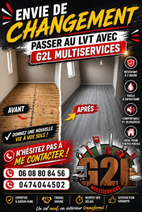 Photo de galerie - Pose de LVT