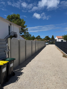 Photo de galerie - Clôture mobile de chantier