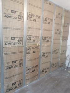 Photo de galerie - Isolation dans laine de verre