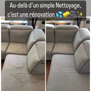 Photo de galerie - Nettoyage de canapé 
