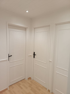 Photo de galerie - Peinture murs -plafond - portes