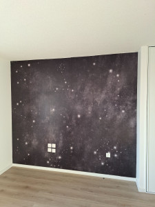 Photo de galerie - Tapisserie avec raccords