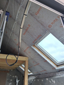 Photo de galerie - Pose membrane hygroregulant