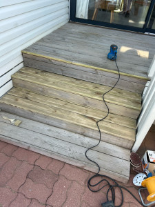 Photo de galerie - Rénovation escalier extérieur 