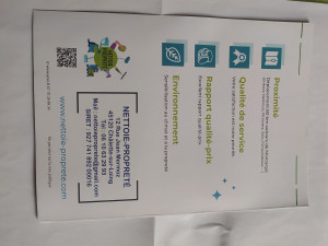 Photo de galerie - C'est mon entreprise actuelle de nettoyage industriel (particuliers et professionnels).. jardinage et espaces verts.