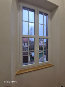 Photo de galerie - Fourniture et pose d'une fenêtre à croisillon 