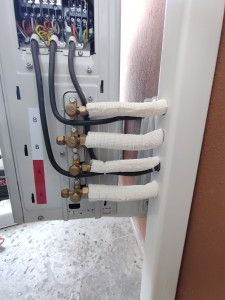 Photo de galerie - Installation d'un Climatiseur double split 