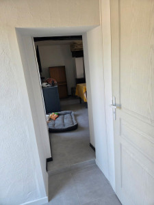 Photo de galerie - Finition de placo entre les toilettes et salle a manger 