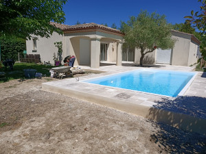 Photo de galerie - Fin de la piscine et de la maison 