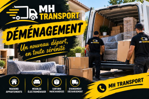 Photo de galerie - Déménagement, chauffeur avec camion