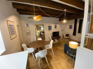 Photo de galerie - Pose d’un parquet Swiss Krono 60m2