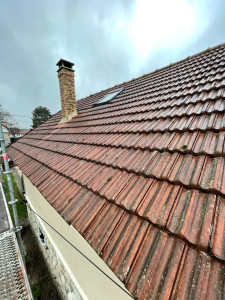 Photo de galerie - Ceci est une Toiture d’un client que nous avons changé complètement cela et le avant