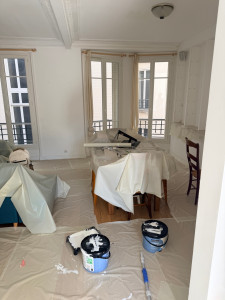 Photo de galerie - Peinture blanche 