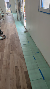 Photo de galerie - Pose de parquet 