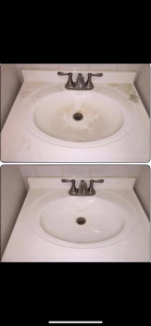 Photo de galerie - Nettoyage lavabo 