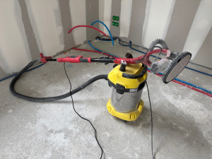 Photo de galerie - Ponçage mur placo plâtre 