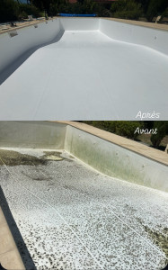 Photo de galerie - Nettoyage piscine 