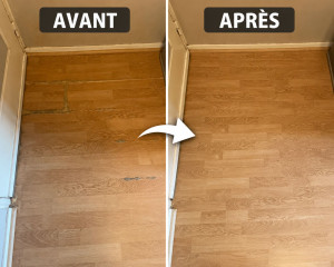 Photo de galerie - Pose de parquet - Revêtement de sol
