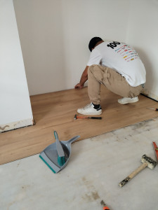 Photo de galerie - Pose de parquet 