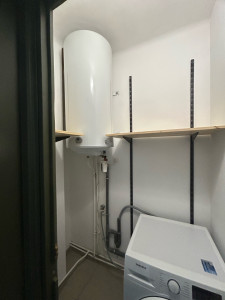 Photo de galerie - Un. Remplacement d’un chauffe-eau électrique 150 l avec reprise des évacuations et alimentation.