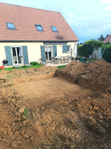 Photo de galerie - Piscine semi enterré