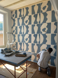 Photo de galerie - Peinture - Tapisserie