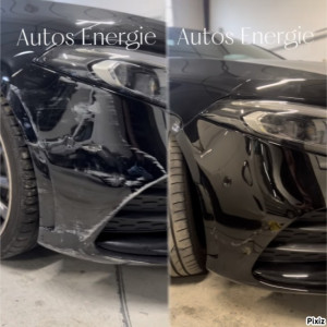 Photo de galerie - Réparation pare choc avant