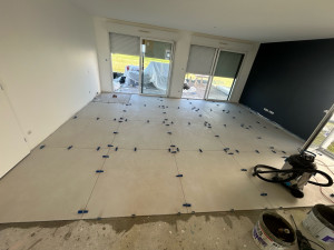Photo de galerie - Poste, Carrelage