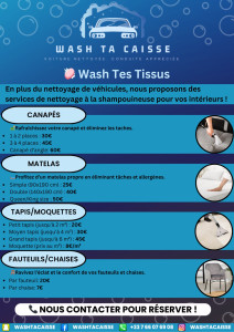 Photo de galerie - Wash Tes Tissus