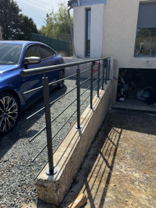 Photo de galerie - Pose de garde-corps