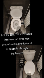Photo de galerie - WC + poubelle 