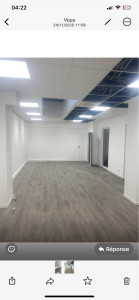 Photo de galerie - Poser du cloison et du faux plafond dans un bureau