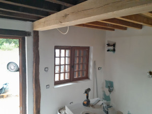 Photo de galerie - Isolation  placo enduit 