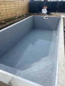 Photo de galerie - PVC armé gris granit 