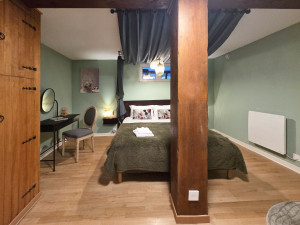 Photo de galerie - Faux plafond, lissage et peinture des murs 