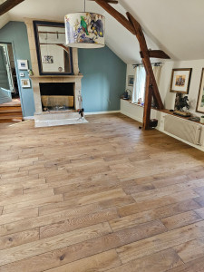 Photo de galerie - Pose de parquet - Revêtement de sol