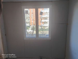 Photo de galerie - Changement des fenêtres pour pose de PVC en double vitrage + isolation des murs exterieurs