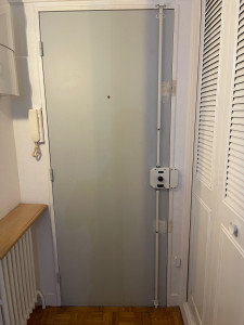 Photo de galerie - Après intervention installation d’une serrure 3 points 