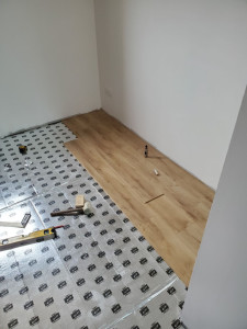 Photo de galerie - Pose de parquet 