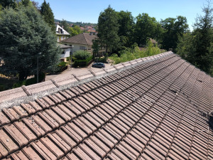 Photo de galerie - Scellement de faîtière 