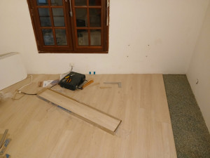 Photo de galerie - Pose de sol pvc