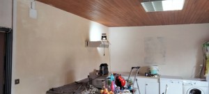 Photo de galerie - Ratissage Préparation des murs de la cuisine 