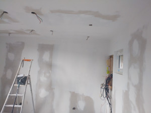 Photo de galerie - Inpression sur ba 13 apres ponçage