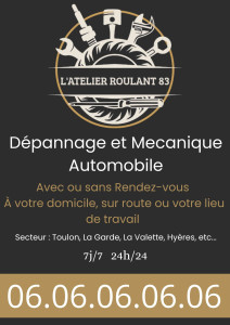 Photo de galerie - L'atelier roulant 83 flyer 