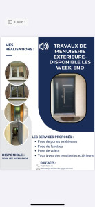 Photo de galerie - Voici un exemplaire de flyer avec quelque une de mes réalisations 